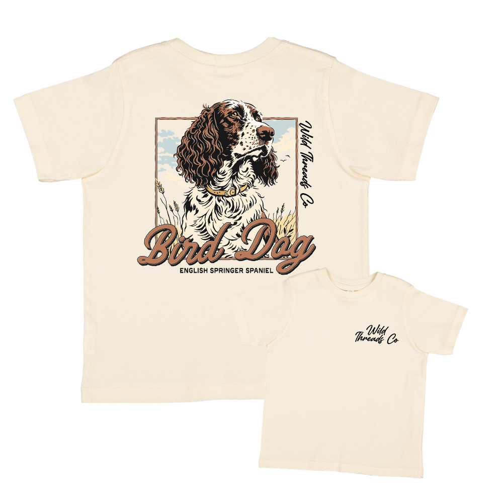 Bird Dog Tee: Sage