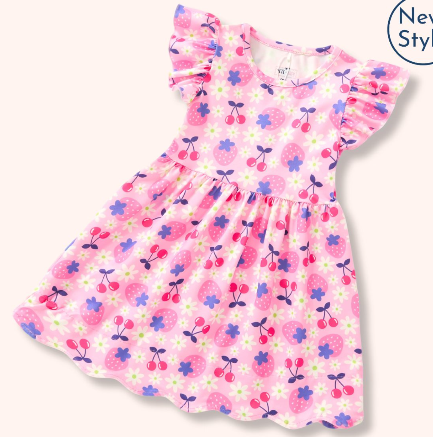 Cherry Berry Sweet Dress-4T
