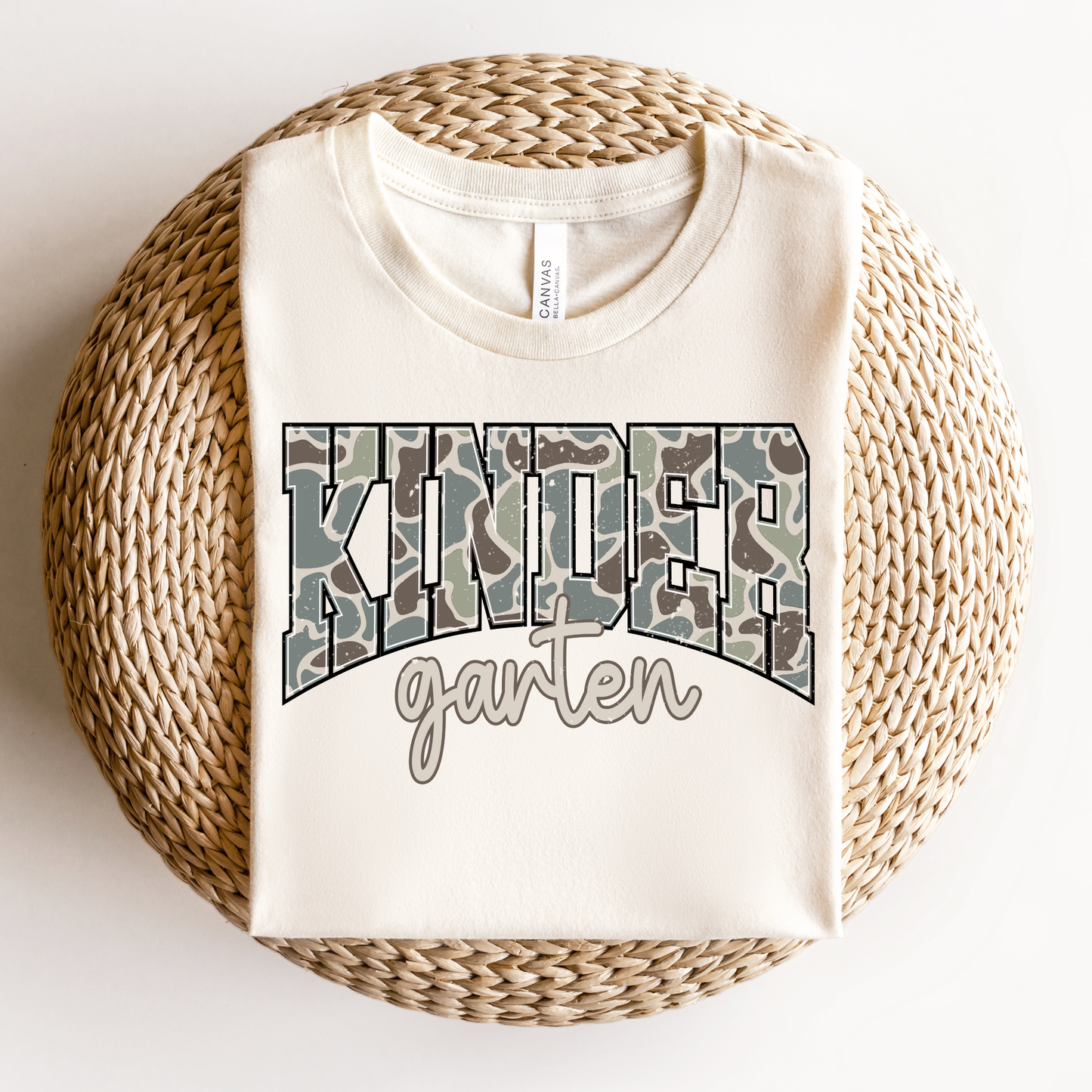 Old Camo Back to School Boy Shirts: Pre-k / Youth Small
