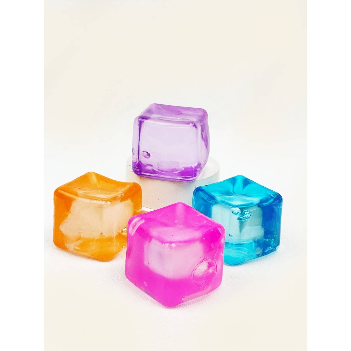 Viral Ice Cube Squishy Toy: MIX COLOR / ONE(12)