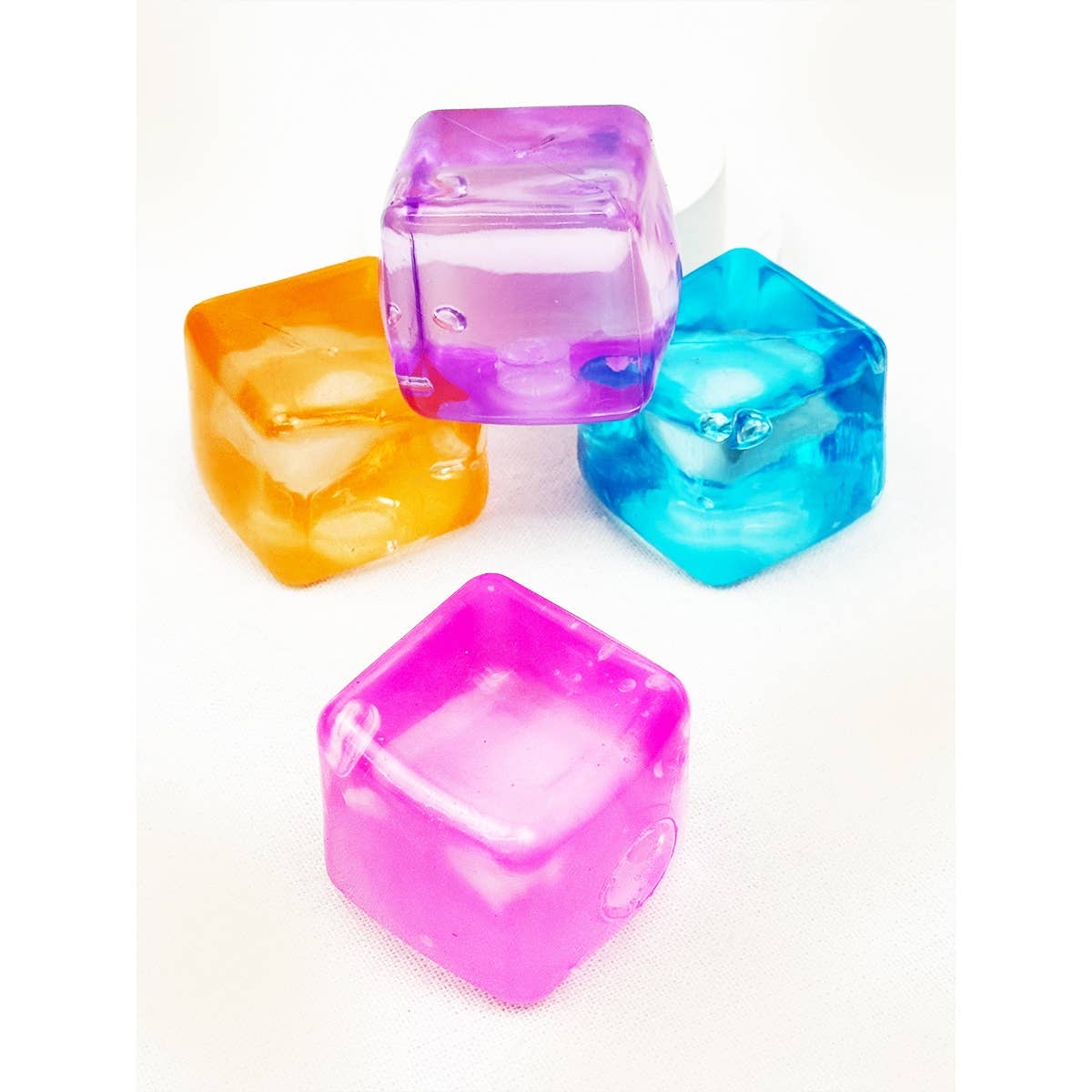 Viral Ice Cube Squishy Toy: MIX COLOR / ONE(12)