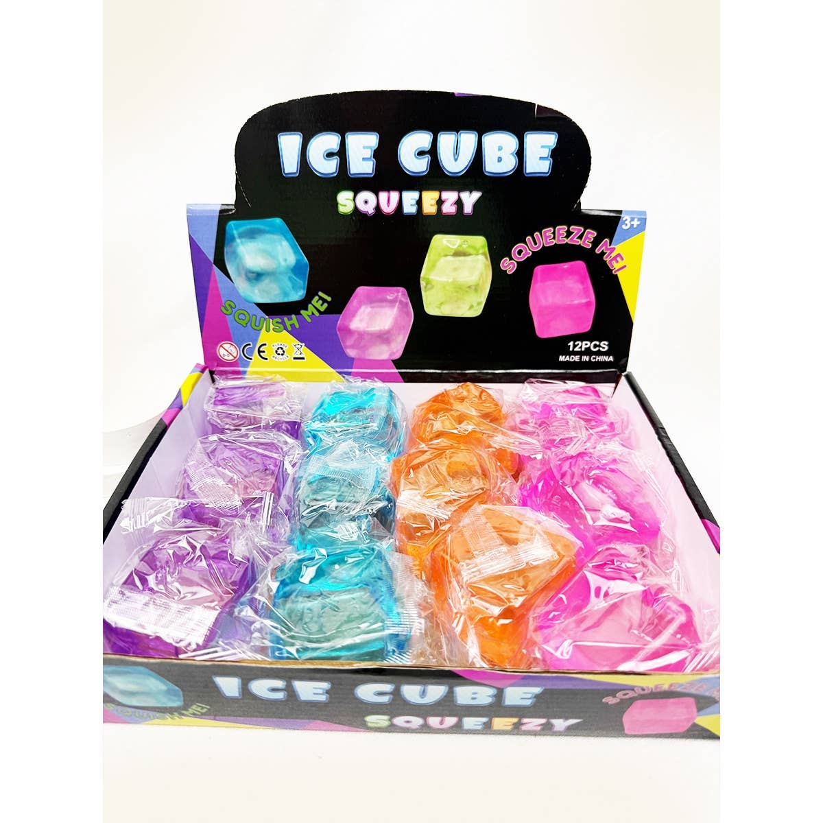 Viral Ice Cube Squishy Toy: MIX COLOR / ONE(12)