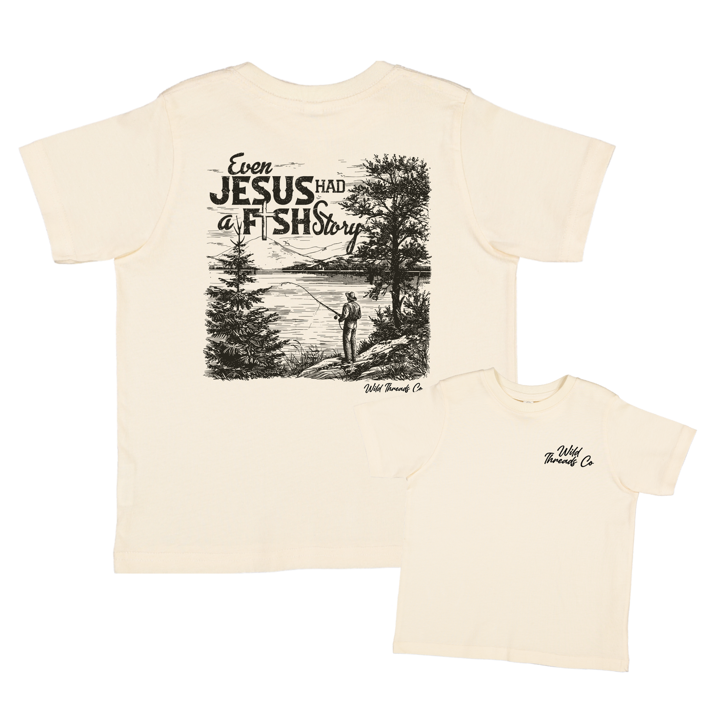 Fish Story Tee: Chill Blue / S (6/8)