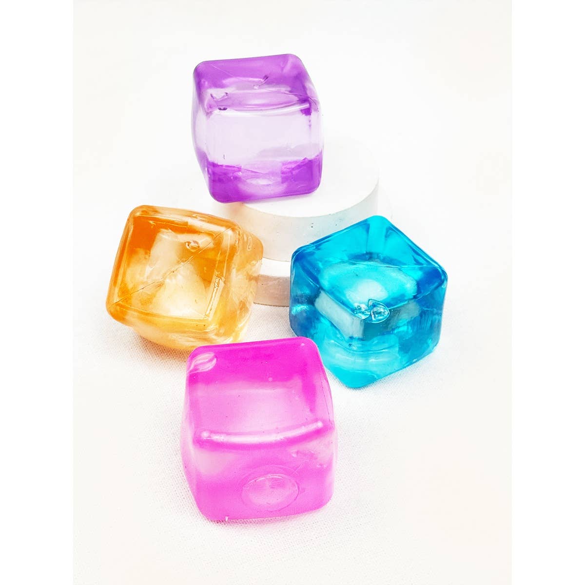 Viral Ice Cube Squishy Toy: MIX COLOR / ONE(12)
