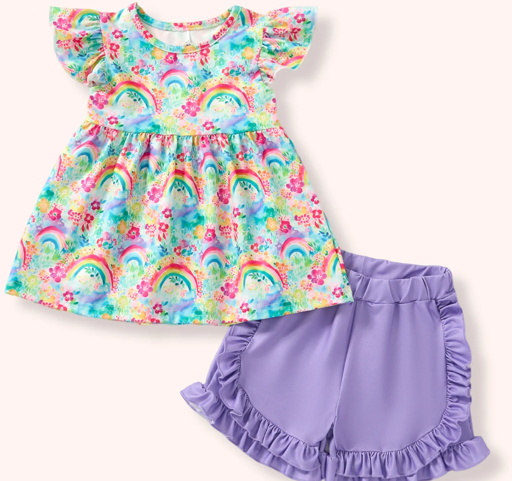 Over the Rainbow Short set