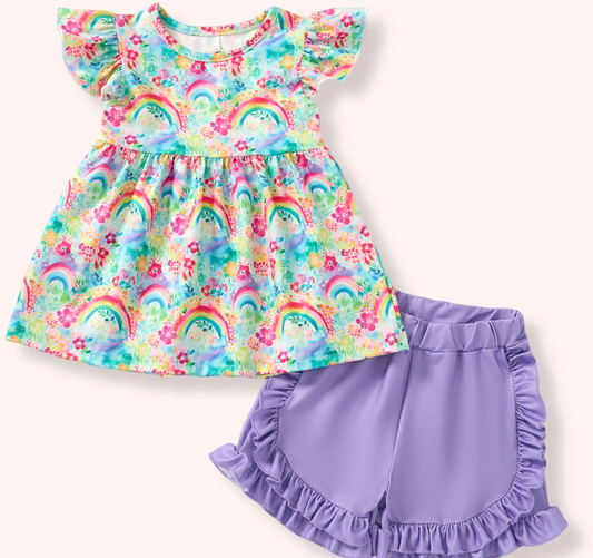 Over the Rainbow Short set