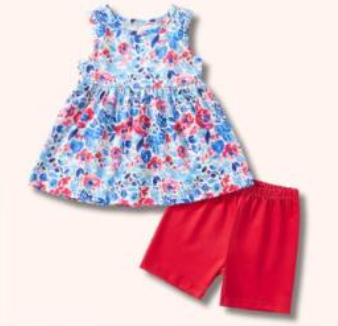 Freedom Fields Short set-6/6x