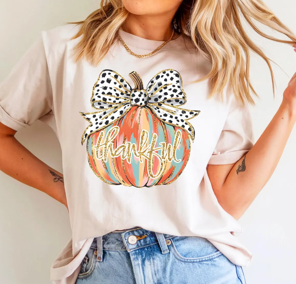 Thankful Pumpkin: Short Sleeve