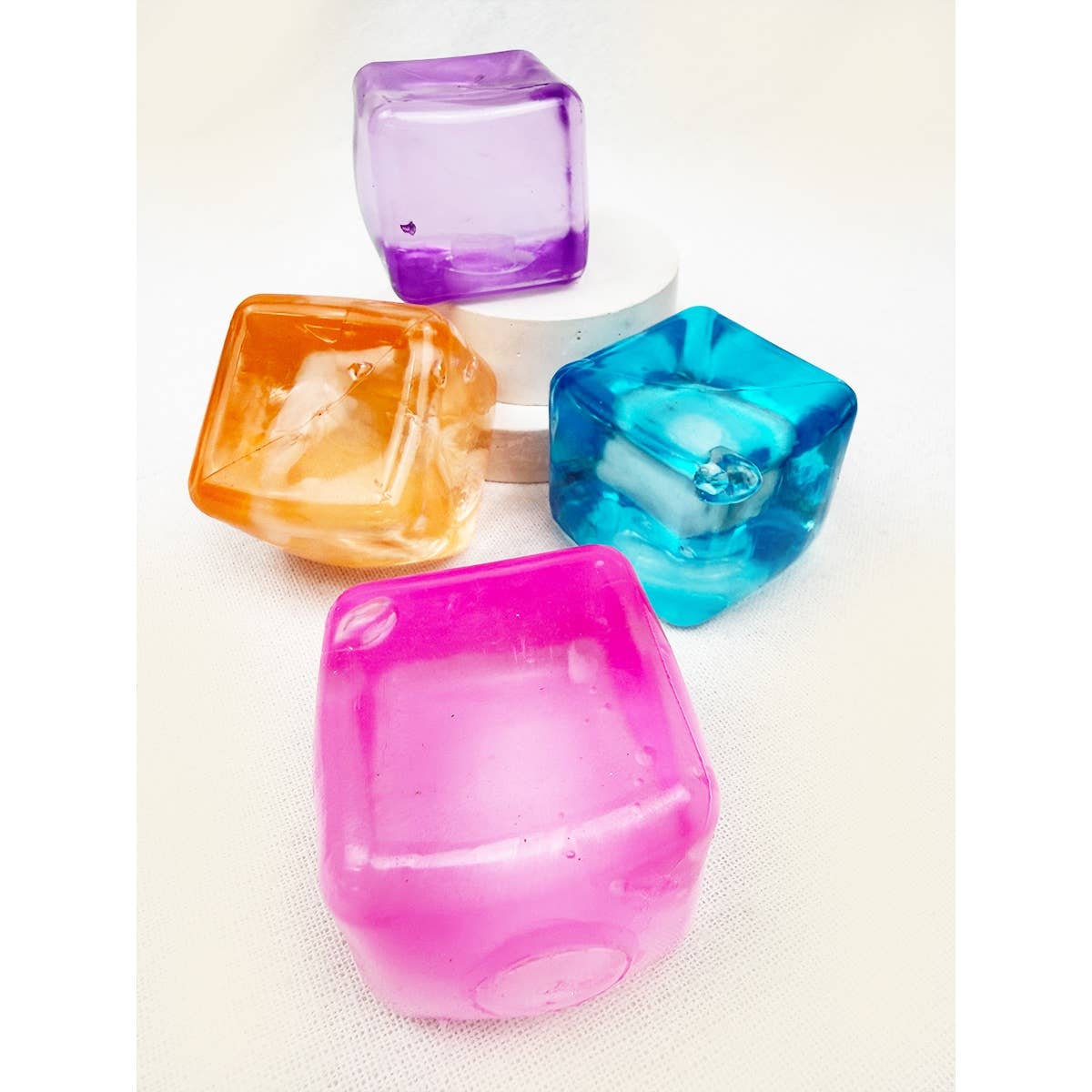 Viral Ice Cube Squishy Toy: MIX COLOR / ONE(12)